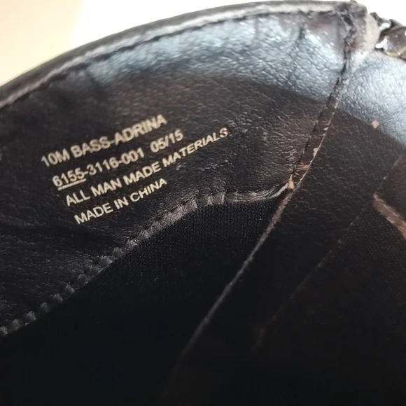 Bass Black Women's Over-the-Knee Harness Boots - Picture 6 of 7